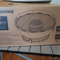 Griglia Barbecue da tavolo a carbone con ventola
