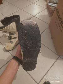 stivali da cross da bimbo usati due volte 