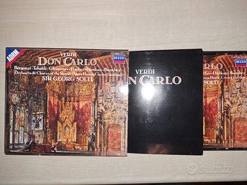 Cofanetto opera Don Carlo 