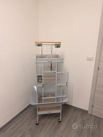 Gabbia Voliera  65,5 x 65,5 x 156 cm