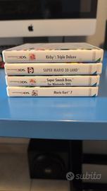 LOTTO Giochi Nintendo 3DS vendibili separatamente 