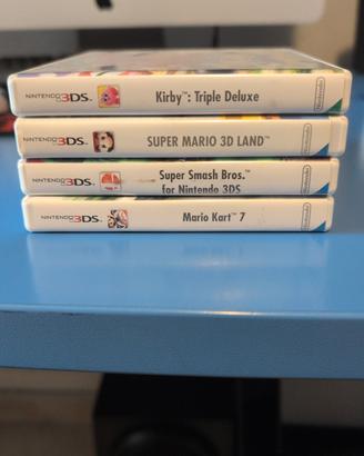 LOTTO Giochi Nintendo 3DS vendibili separatamente 