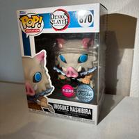 Funko Pop Inosuke #870 - FLOCKED - Demon Slayer