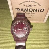 orologio da polso in legno