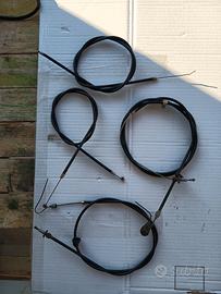 kit guaine, cavi, freno,complete piaggio bravo 