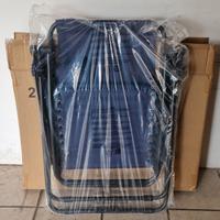 Sedia Sdraio Zero Gravity Amazon Basics, Blu