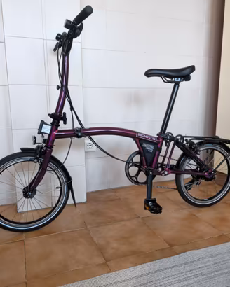 Brompton C Line Manubrio Mid – Amethyst Lacquer