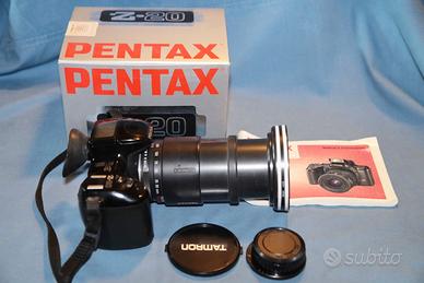 MACCHINA FOTOGRAFICA PENTAX Z 20 + OTTICA