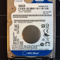 HARD DISK WD BLUE 500GB 5400 RPM 2,5"