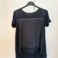 Maglia Intrend di seta e cotone