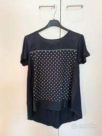 Maglia Intrend di seta e cotone