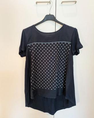 Maglia Intrend di seta e cotone