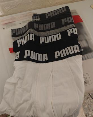 Boxer Puma vari colori - 9 pezzi taglia S