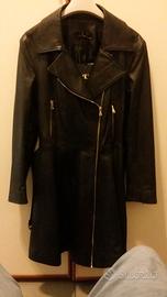 pelliccerie canali soprabito in vera pelle