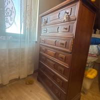 Cassettone in Legno Massello Stile Classico