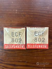 Valvole Telefunken Ecf802