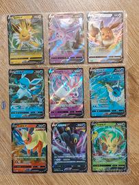 lotto evoluzioni carte Pokemon 