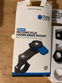 Quadlock Handlebar mount + antivibrazione