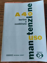 Libretto Uso e Manutenzione A40 1960