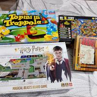 4 giochi in scatola 
