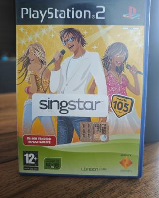 Gioco PS2 Singstar Radio 150 x microfono