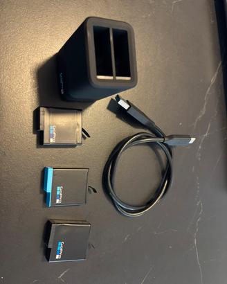 Gopro 5 black, 6 black, 7 black - caricabatterie