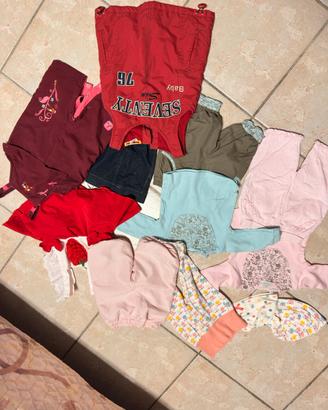 Lotto abbigliamento bimba 3 mesi