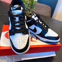 Nike Dunk Low Nere e Bianche 37 Nuove
