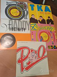 lotto 5 vinili 1987-1989 genere discoteca