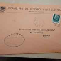 Busta 1944 Comune di Cosio Valtellino (SO) - Docum