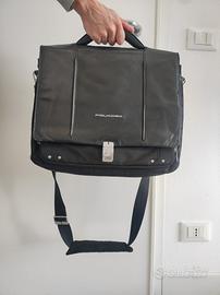 Borsa Piquadro in pelle nera