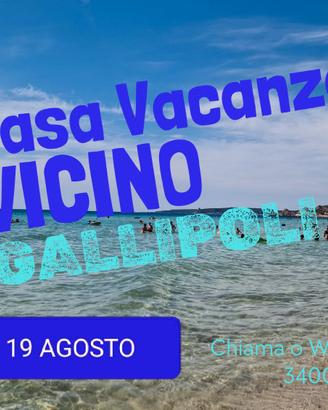 Vacanze LAST MINUTE vicino GALLIPOLI dal 19 agosto