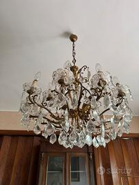Lampadario cristallo