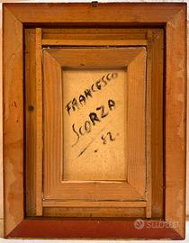 Quadri ad olio con cornici in legno