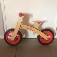 Legnoland bicicletta in legno senza pedali