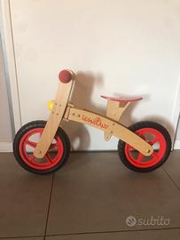 Legnoland bicicletta in legno senza pedali