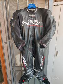 Tuta in pelle di canguro RST V4.2 airbag tg 52