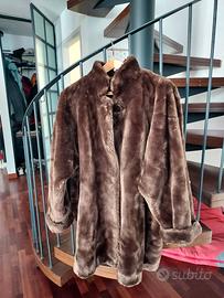 giaccone pelliccia ecologica