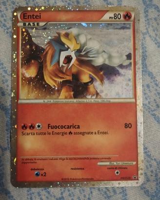 Entei Shiny promo holo Pokémon 
