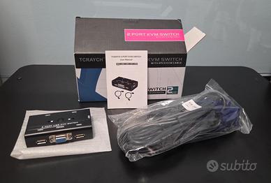 Switch KVM 2 Porte - TCRAYCH - Augusta (SR)