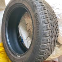 4 Gomme invernali seminuove Continental