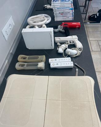 Nintendo wii super accessoriata