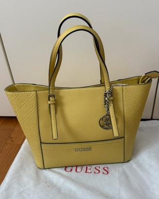 Borsa Guess color giallo originale