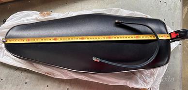 SELLA BIPOSTO LUNGA IN PELLE PER VESPA VNB GL VBB
