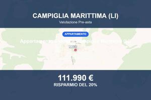Immobile in asta di 94 m² a Campiglia Marittima