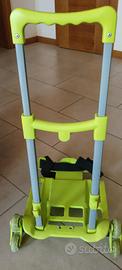 carrello scuola verde