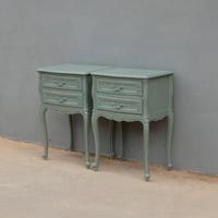 Coppia di comodini st.provenzale Shabby Chic