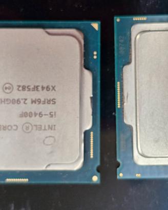 i 7 e i5 cpu