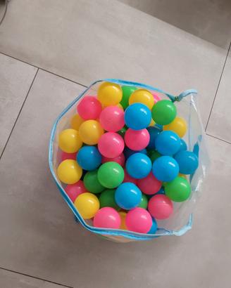 PALLINE COLORATE NEONATI PISCINA