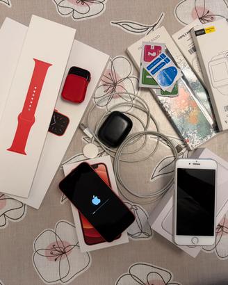 Iphone 8 12 mini ed Applewatch 6